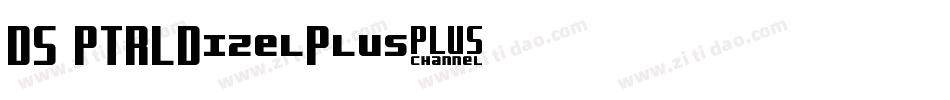DS PTRLDizelPlus字体转换